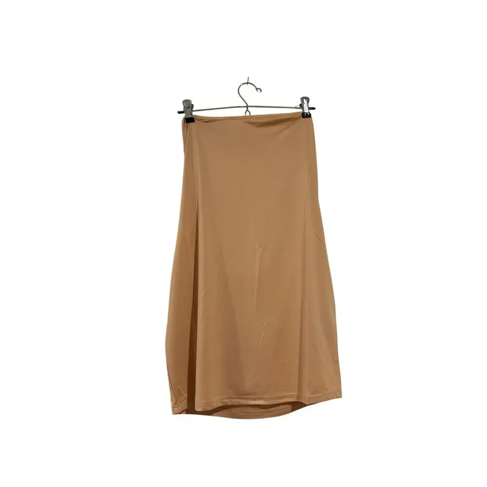 NWT Atoir Lara Worthington REVOLVE Fest Mesh Sheer Pink Brown 006 Mini XS Dress - Picture 4 of 12